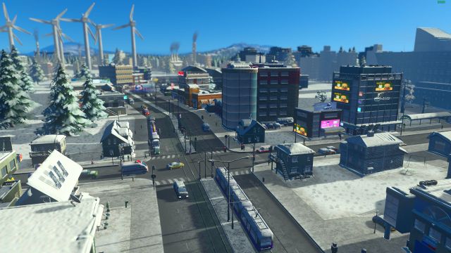 Cities Skylines Snowfall