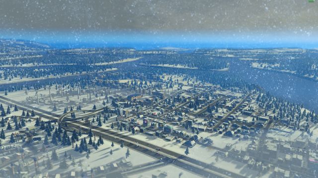Cities Skylines Snowfall