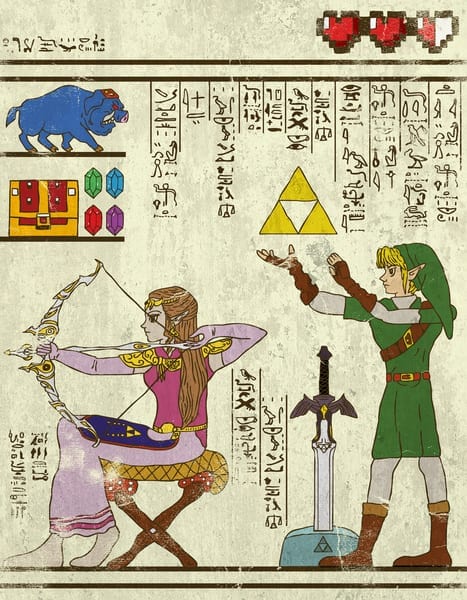Hieroglyphics Legend Of Zelda
