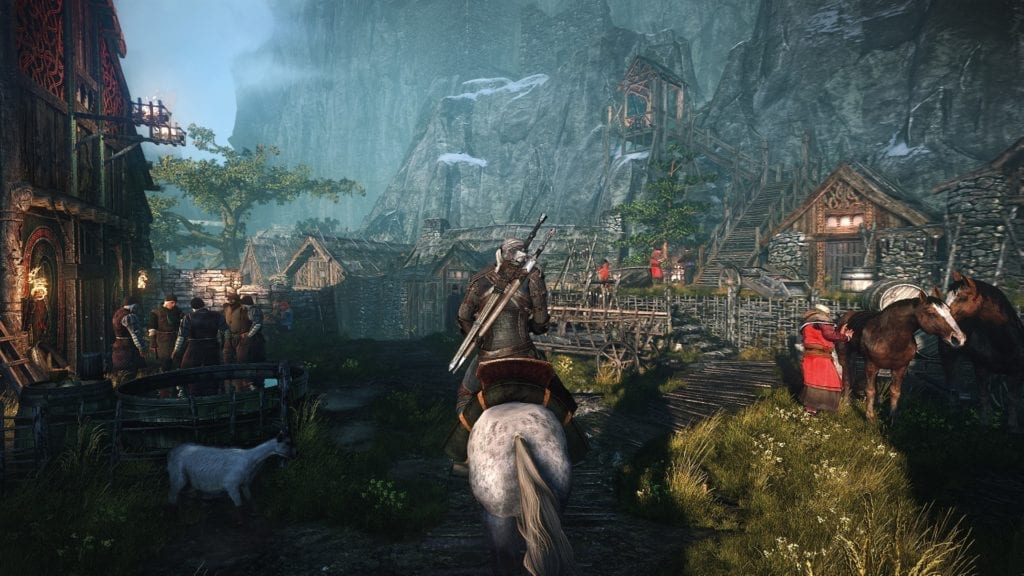 The Witcher 3 Keep On Horsin