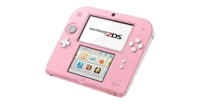Nintendo 2ds Pink+white