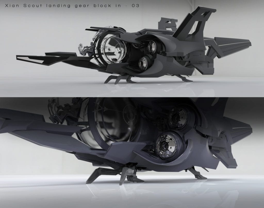 Star Citizen Xi'An Scout available Shown in video and shots