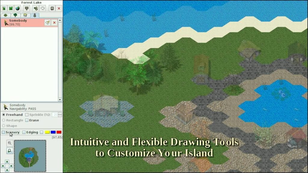 Sprinkle Islands, Software