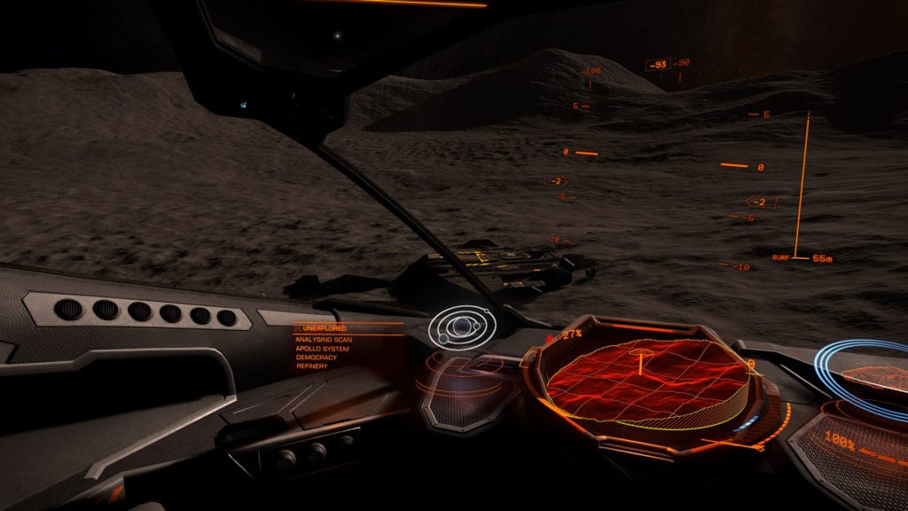 elite: dangerous landings
