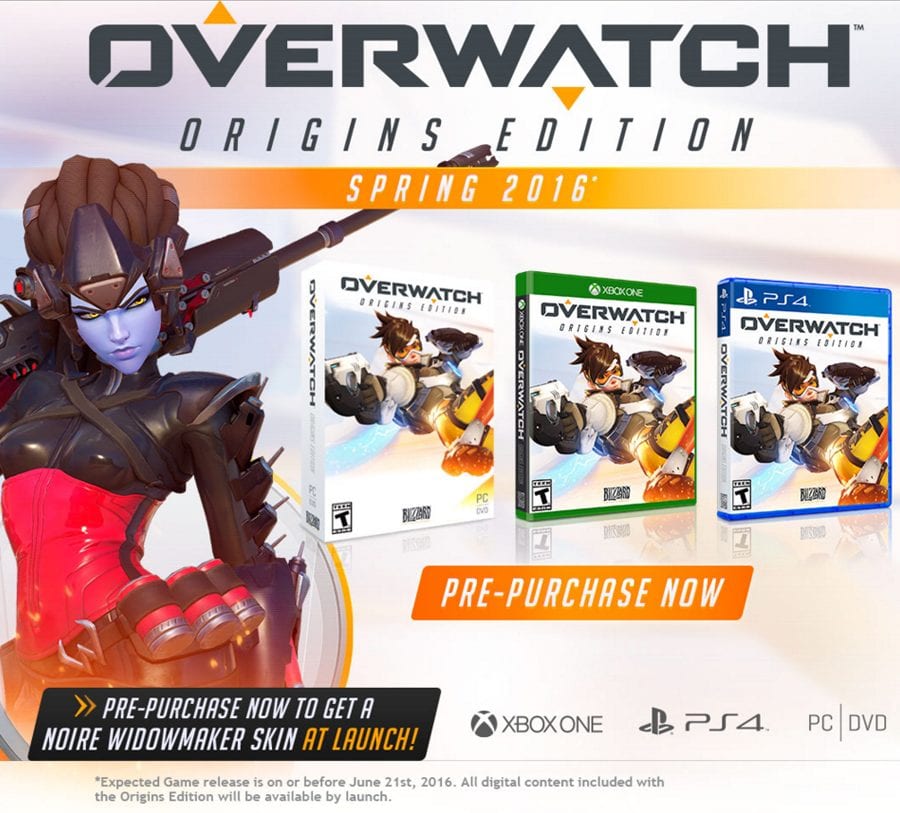 Overwatch origins edition discount ps4 price