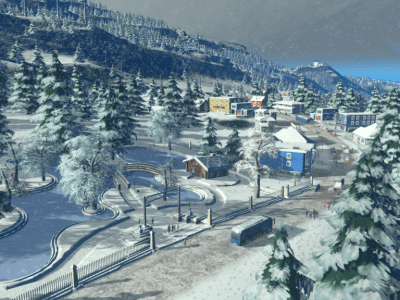 Cities Skylines Snowfall
