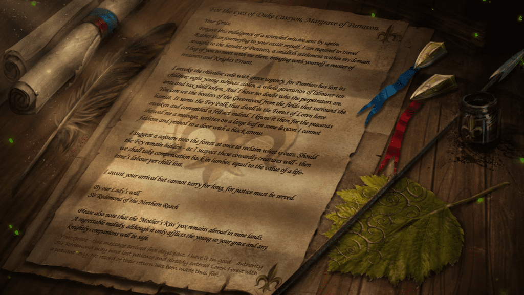 [Le Trésor de l'Augure] Rédaction de rapport Total-war-warhammer-wood-elves-letter