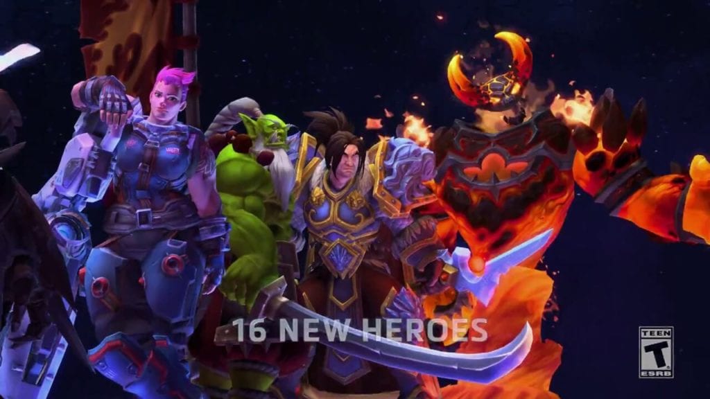 Play all the Heroes of the Storm heroes this weekend for free
