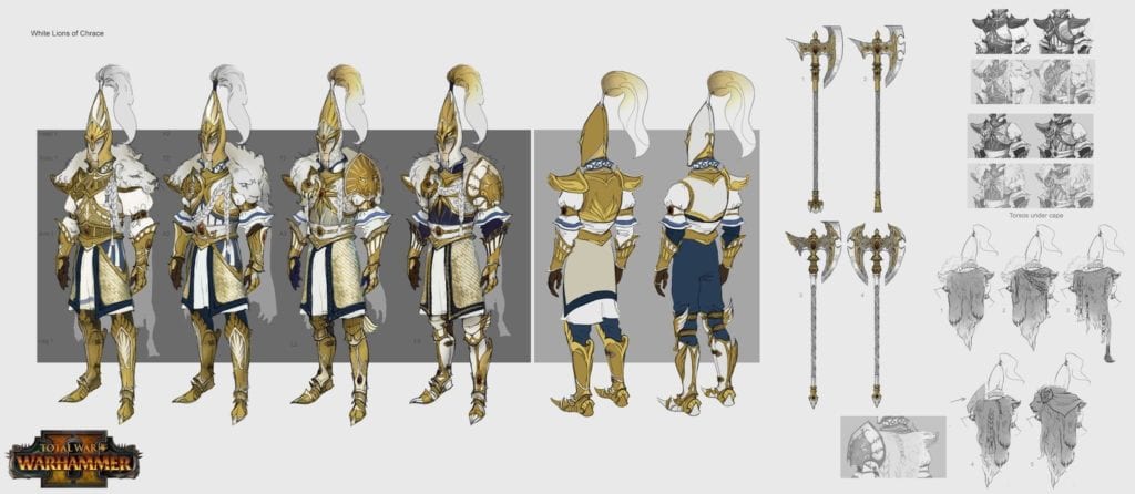 Faction concept art from Total War Warhammer 2 released