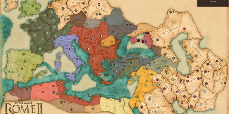 rome total war map city locations