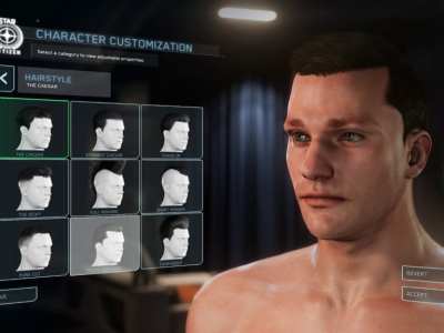 Watch The Star Citizen Character Customiser In Action