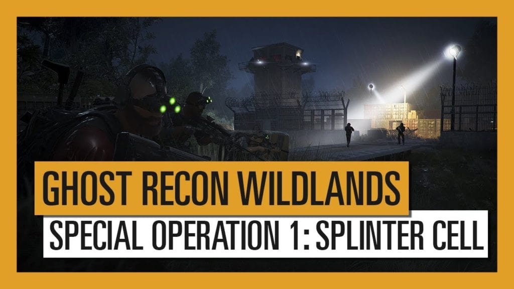 Splinter Cell’s Sam Fisher Joins Ghost Recon Wildlands Tomorrow