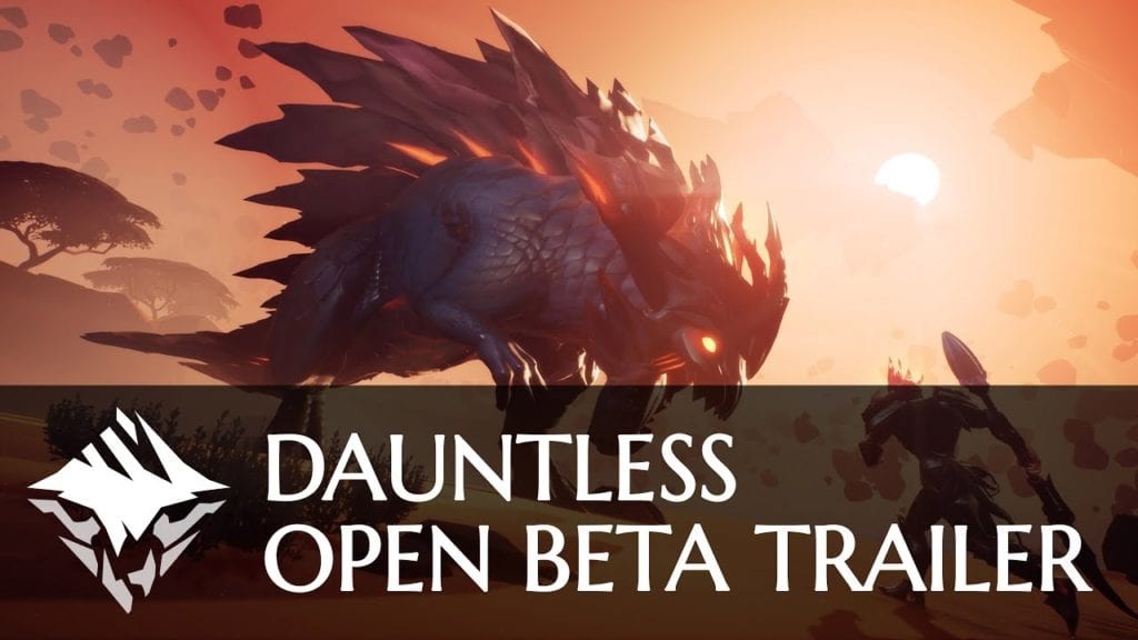 Dauntless Open Beta Is Now Live