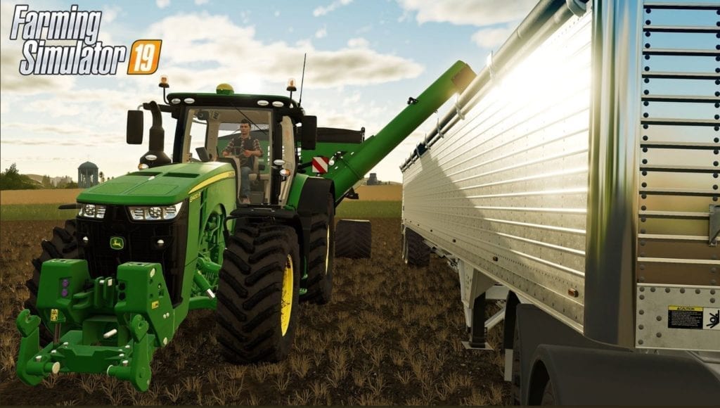 Farming Simulator 19 Joihn Deere And Trailer