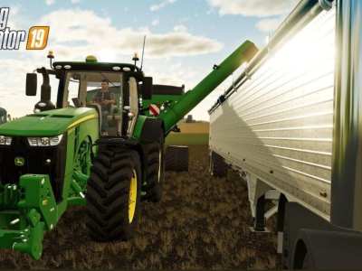 Farming Simulator 19 Joihn Deere And Trailer
