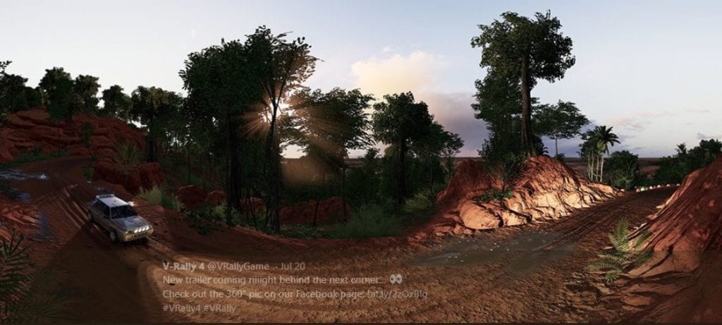 V Rally 4 Lancia Desert