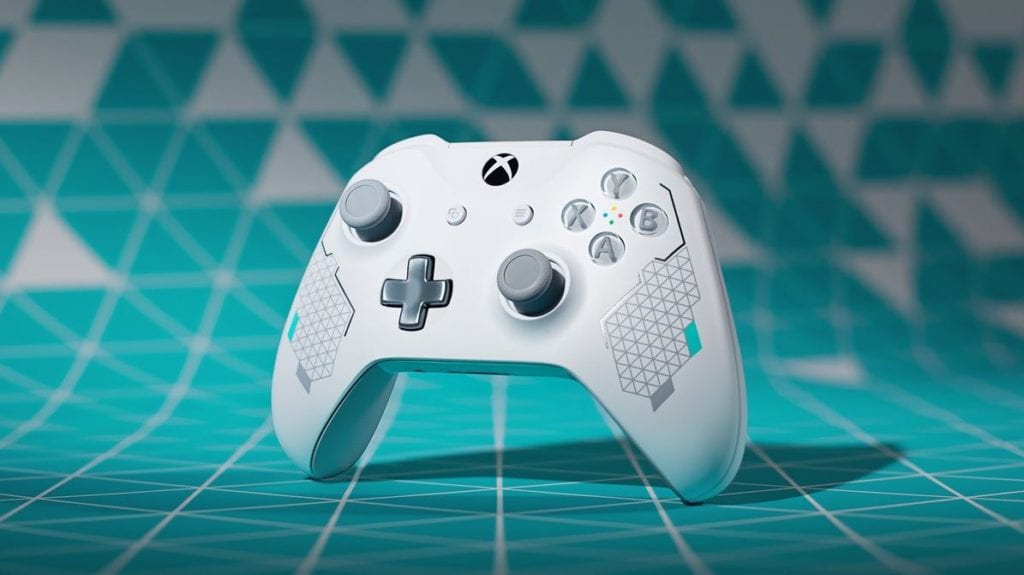overhead dialect rijk New Xbox One Controller color scheme revealed - Sport White Special Edition