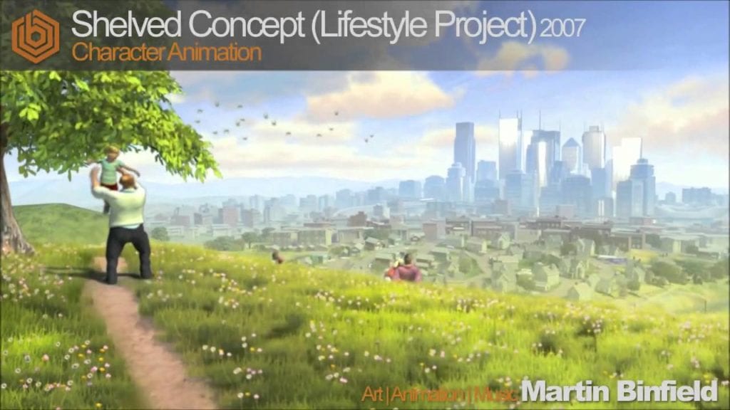 Cancelled Sony Projects Shown In Artists Reel