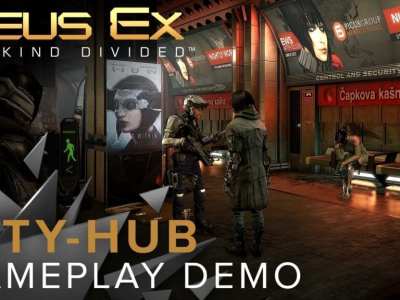 Deus Ex: Mankind Divided – City Hub Gameplay Demo