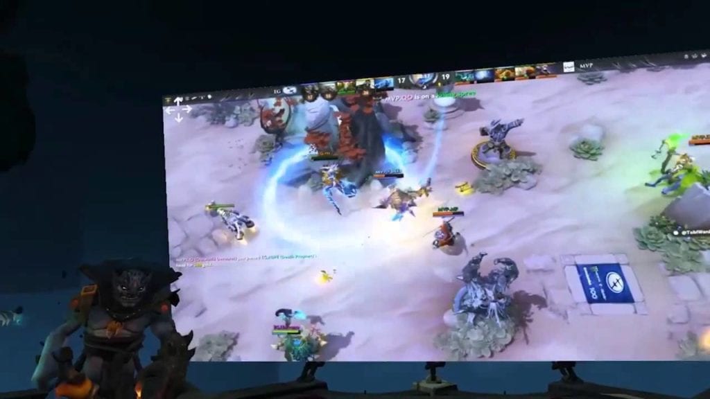 Dota 2 Spectator Mode Introduced In Steamvr Video