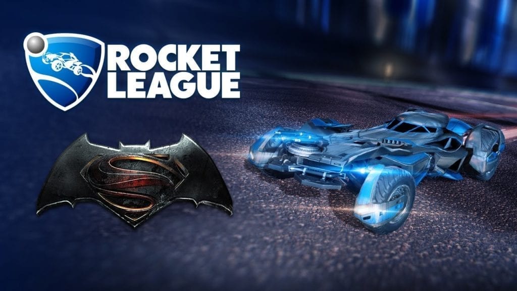 Drive The Batmobile… In Rocket League