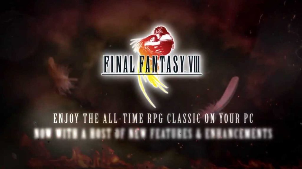 Final Fantasy Viii Released On Steam