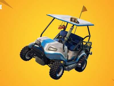 The All Terrain Kart from Fortnite season 5