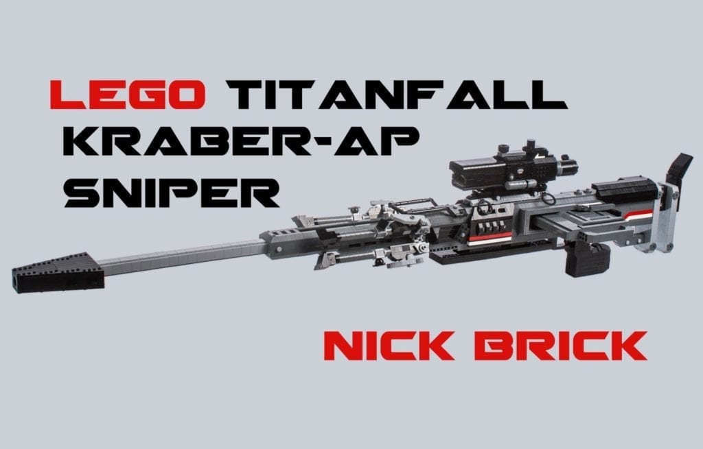 Fun Stuff: A Fan Rebuilt A Titanfall Rifle In Legos. To Scale