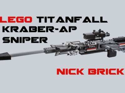 Fun Stuff: A Fan Rebuilt A Titanfall Rifle In Legos. To Scale