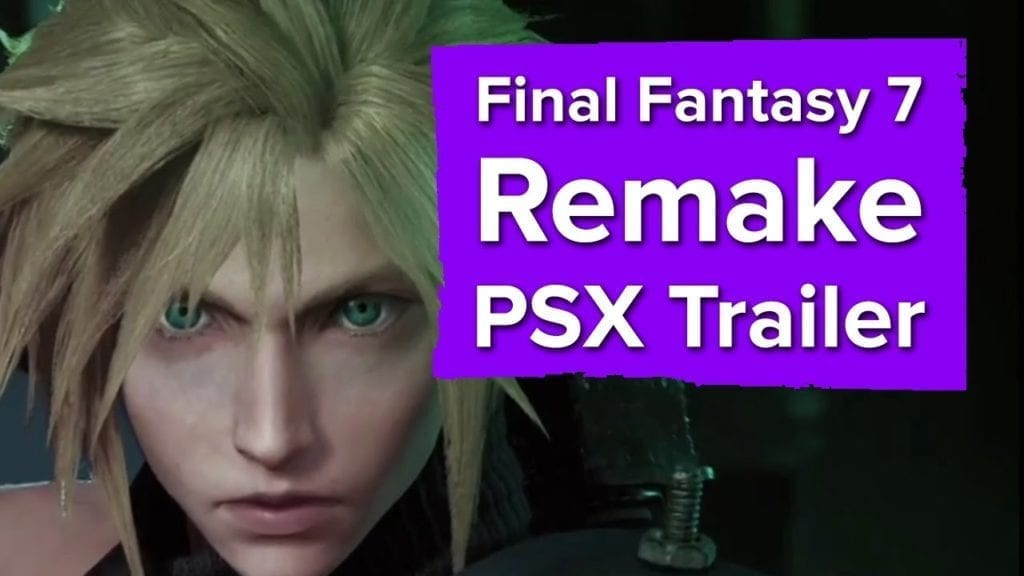 ?he First In Game Video From Final Fantasy Vii Remake