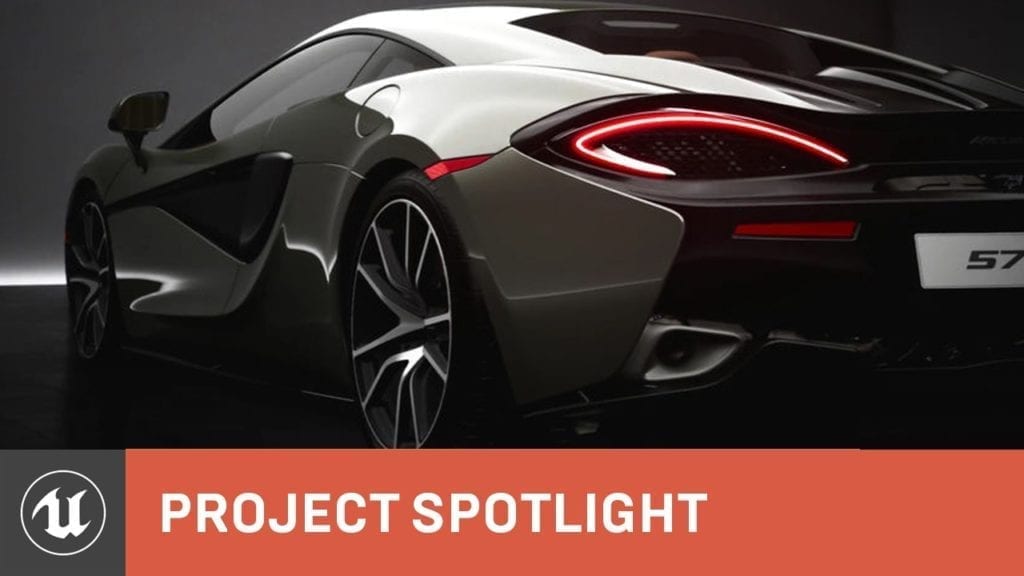 Mclaren Uses The Unreal Engine For Designing Its High End Cars
