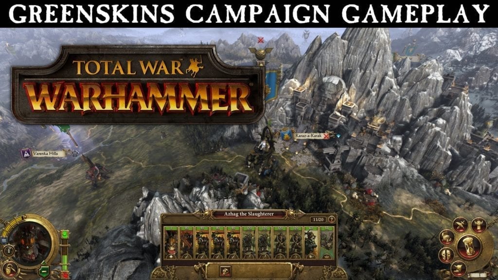 New Total War: Warhammer Gameplay Trailer Focuses On Greenskins Campaign