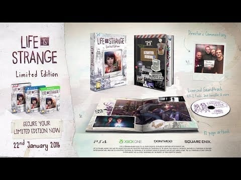 New Trailer Unveils Life Is Strange Limited Edition For Pc & Consoles