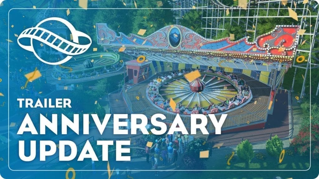 Planet Coaster Anniversary Update Now Available