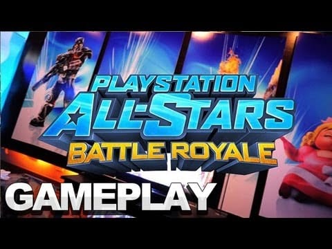 Playstation All Stars Battle Royal Offscreen Footage