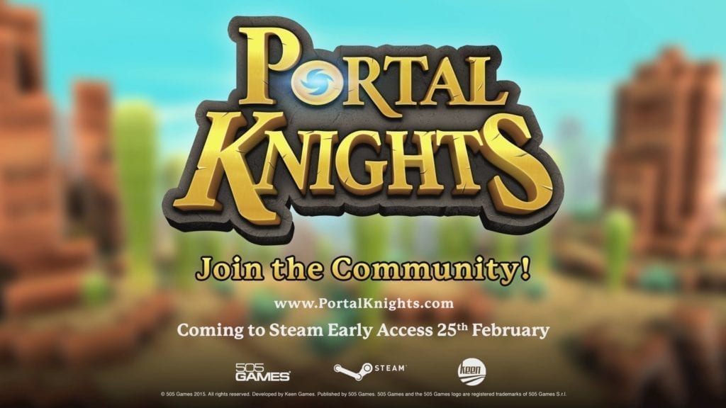 Portal Knights Comes To Early Access On February 25