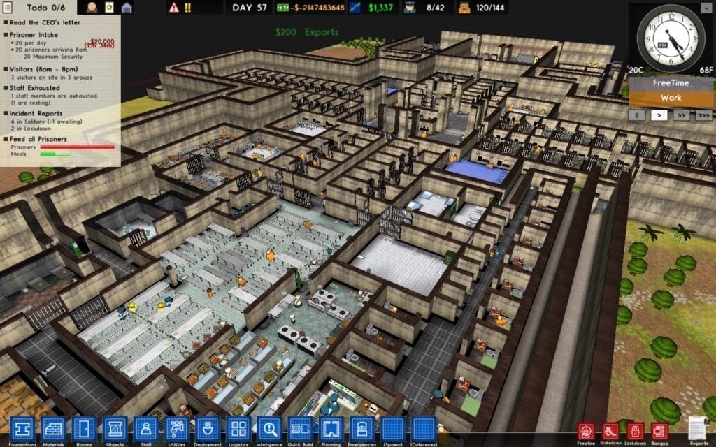 Prison Architect Developers Fix Community Issues In New Update