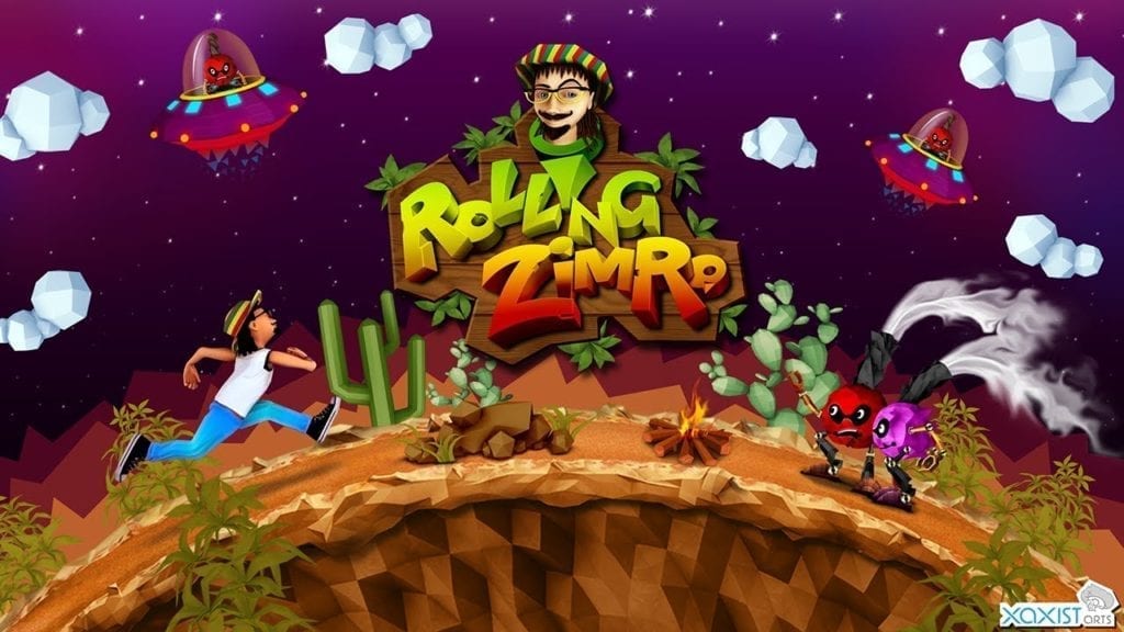 Rolling Zimro – World’s First Spinning Endless Runner Game Lands On The App Store