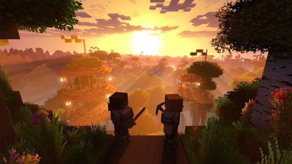Take A Tour Of Minecraft’s New ‘super Duper Graphics Pack’