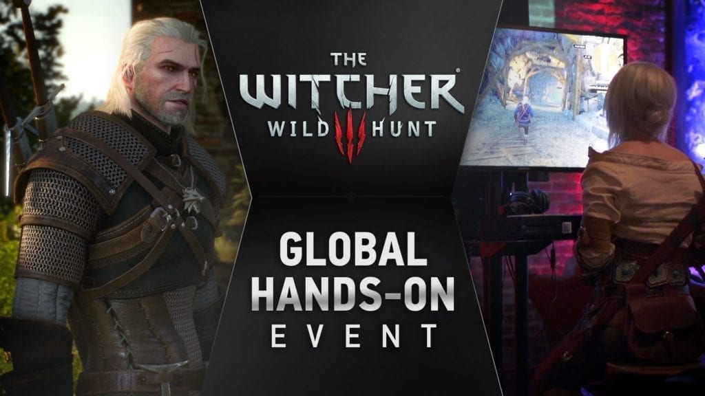 The Witcher 3: Wild Hunt Video Shows Fans Playing The Demo In Live Events.