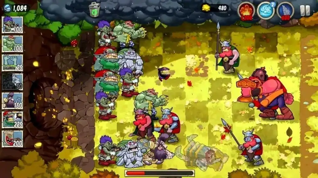 Trolls Vs. Vikings Tm Tower Defense Game Out Now On Ios
