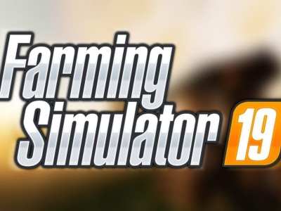 Farming Simulator 19 Blurred Logo