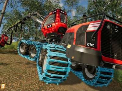 Farming Simulator 19 Komatsu Forest Machinery