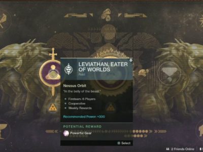 Destiny 2 Leviathan Raid Lair Screen