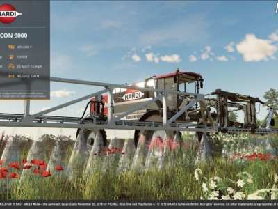 Farming Simulator 19 Spraying A Field
