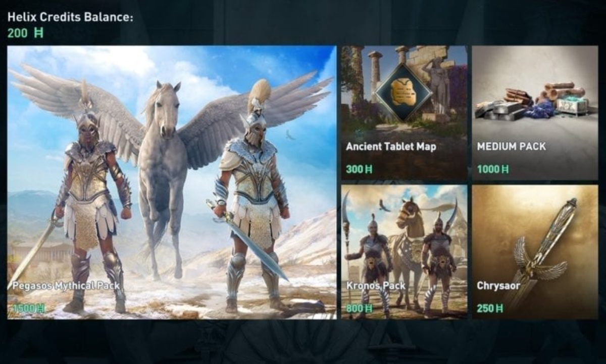 assassin's creed odyssey in game store