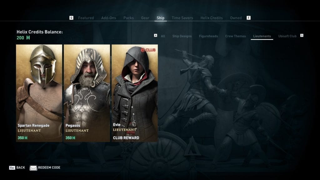 assassin's creed odyssey in game store