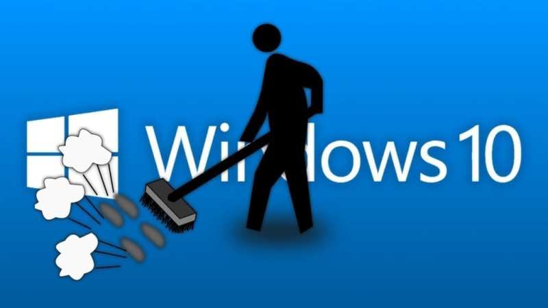 Cleaning Windows 10