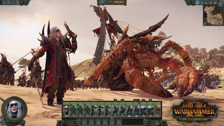 Total War Warhammer 2 Vampire Coast Dlc Luthor Harkon