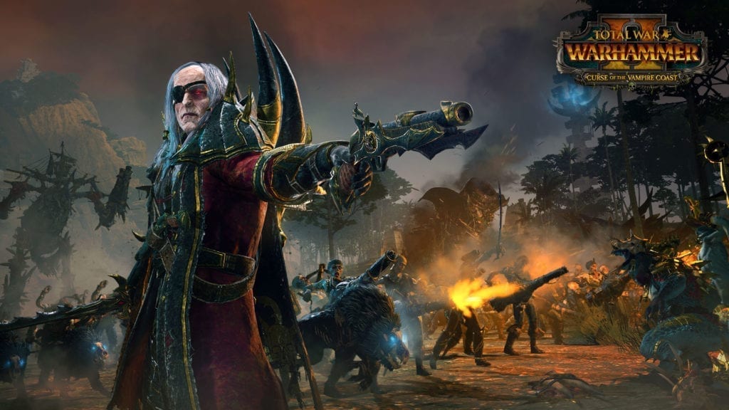 Total War Warhammer 2 Vampire Coast Dlc Luthor Harkon Cover